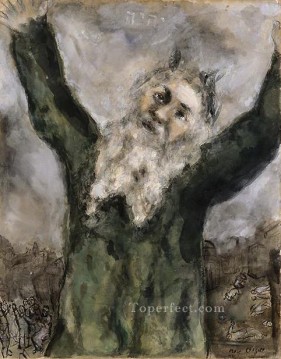  Moses Oil Painting - Moses spreads death among the Egyptians MC Jewish